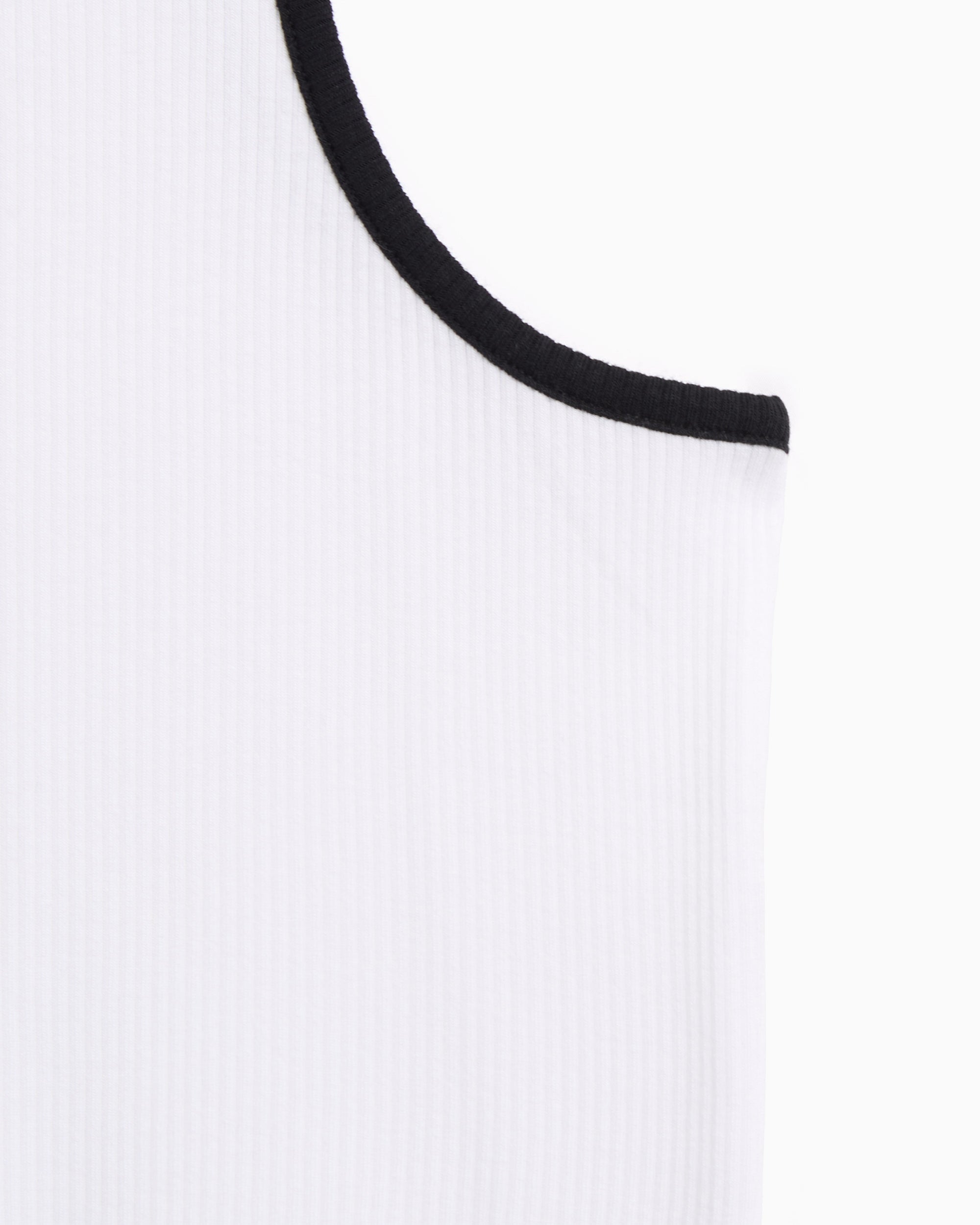 T-Shirts Sporty & Rich SRHWC Women's Ribbed Tank T-Shirt Women's T-Shirt - TO033S405SW