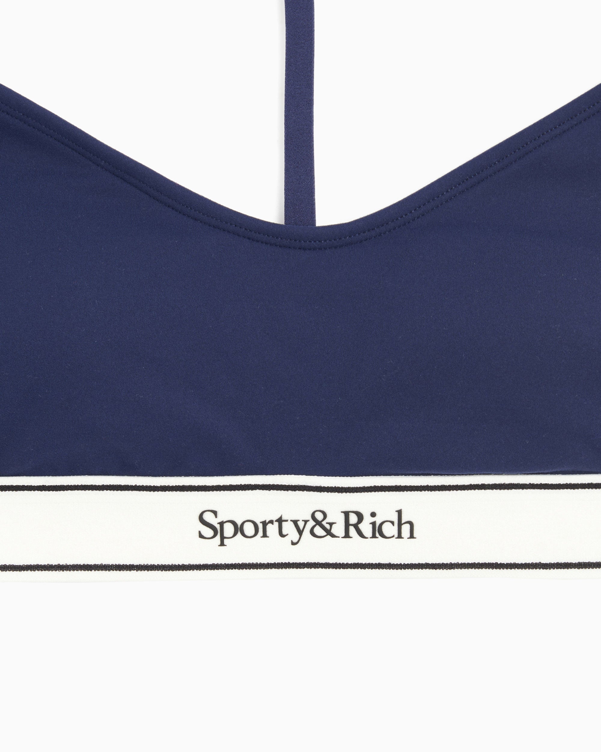 Underwear Sporty & Rich Serif Logo Sports Women's Bra Women's Underwear - BRAW2314NA